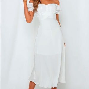 Sky Child Maxi Dress White